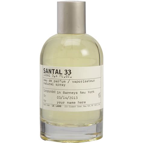 santal 33 replica perfume|santal 33 smells like.